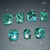 Natural Large Malachite with Chrysocolla Semi-precious Rectangular Gemstone Cabochons  - 1 Count  - 7 Options Lot 02