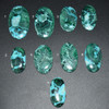 Natural Large Malachite with Chrysocolla Semi-precious Oval Gemstone Cabochons  - 1 Count  - 9 Options Lot 01