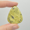 Natural Large Gaspeite Semi-precious Teardrop Gemstone Cabochons  - 1 Count  - 5 Options