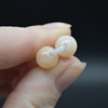 Large Hole (2mm) Beads - Natural Pink Aventurine Semi-precious Gemstone Round Beads - 8mm - 15'' strand