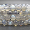 Blue Flash Grade AA Labradorite Semi-Precious Gemstone Round Beads / Sample Strand - 8mm - 7'' Strand