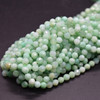 Natural Chrysoprase Semi-Precious Gemstone FACETED Round Beads - 4mm - 15'' Strand