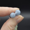 Large Hole (2mm) Beads - Mixed Pastel Rainbow Semi-precious Gemstone Round Beads - 8mm - 15" Strand