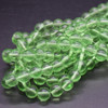 Green Quartz Round Gemstone Beads 4mm, 6mm, 8mm, 10mm - 15'' Strand