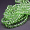 Green Quartz Round Gemstone Beads 4mm, 6mm, 8mm, 10mm - 15'' Strand
