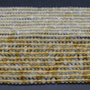 Citrine Semi-Precious Gemstone FACETED Rondelle Beads - 3mm or 4mm Sizes - 15'' Strand