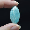 Natural Large Marquise Shaped Amazonite Semi-precious Gemstone Cabochons  - 1 Count - 3 Options