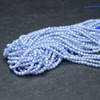 Cubic Zirconia FACETED Round Beads - Tanzanite Purple - 2mm - 15'' Strand