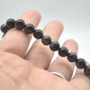 Blue Pietersite Round Bead Sample Strand/Bracelet  7mm to 8mm, 7 Inches
