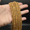 MySore Sandalwood Round Beads - 2mm, 3mm, 4mm sizes, 20'', Jewellery Making