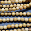 Natural Palo Santo Fragrant Round Wood Beads - 108 Mala Prayer Beads - 6mm
