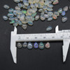Ethiopian Welo Opal (Cream) Teardrop Beads - 6mm - 8mm - 2 Pair (4pcs) - for Jewellery Making - Top Grade