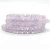 Amethyst (Lavender) Gemstone Round Beads Sample strand / Bracelet - 8mm - 7.5 inches Amethyst (Lavender) Gemstone Round Beads Sample strand / Bracelet - 8mm - 7.5 inches