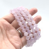 Amethyst (Lavender) Gemstone Round Beads Sample strand / Bracelet - 8mm - 7.5 inches Amethyst (Lavender) Gemstone Round Beads Sample strand / Bracelet - 8mm - 7.5 inches