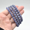 Tanzanite Gemstone Round Beads Sample strand / Bracelet - 7mm - 7.8mm - 7.5 inches Tanzanite Gemstone Round Beads Sample strand / Bracelet - 7mm - 7.8mm - 7.5 inches