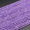 Lavender Amethyst Gemstone Round Beads - 4mm - 15'' Strand, for Jewellery Making