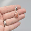 Sunstone Oval, Teardrop Pendant in 925 Silver , 1 Piece,  1.3cm-2cm,  No Chain