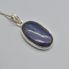 Lapis Lazuli Pendant in 925 Silver , 1 Piece,  3cm,  No Chain
