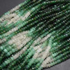 Emerald Irregular Faceted Rondelle Beads (Mixed Colours), 2-3mm x 1.5-2mm, 16'' Strand - Gemstone Beads for Jewellery  Emerald Irregular Faceted Rondelle Beads (Mixed Colours), 2-3mm x 1.5-2mm, 16'' Strand - Gemstone Beads for Jewellery