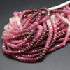 Ruby Irregular Faceted Rondelle Beads (Mixed Colours), 4-4.8mm x 1.5-3mm, 15'' Strand - Gemstone Beads for Jewellery Ruby Irregular Faceted Rondelle Beads (Mixed Colours), 4-4.8mm x 1.5-3mm, 15'' Strand - Gemstone Beads for Jewellery