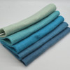 35 Handmade 100% Wool Felt Sheets  3-5mm Thick, 30cm (12'') Squares  Fabric Bundle for Crafts