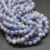 Tanzanite SMOOTH Round Gemstone Beads - 4mm - 15'' Strand, for Jewellery Making
