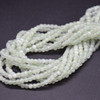 Green Moonstone Gemstone Round Beads - 2mm - 15'' Strand, for Jewellery Making