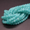 Amazonite Round Beads - 4mm, 6mm, 8mm, 10mm, 12mm - 15'' Strand - Grade AAA