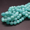 Amazonite Round Beads - 4mm, 6mm, 8mm, 10mm, 12mm - 15'' Strand - Grade AAA