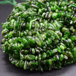 Chrome Diopside Beads Chrome Diopside Beads