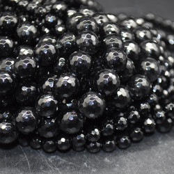 Black Agate Gemstone Beads Black Agate Gemstone Beads