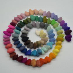 3cm Felt Hearts 3cm Felt Hearts