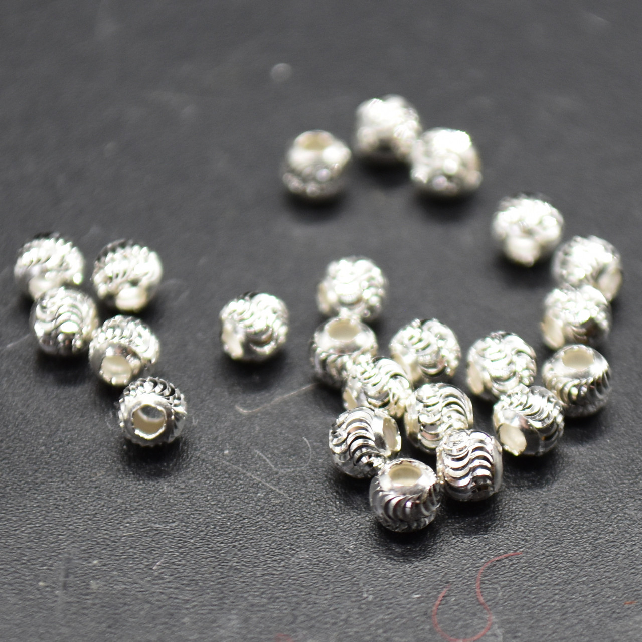 Alhudapk Glow In The Dark Paracord Beads Jewelry Making Sterling Silver  Spacer Beads Uk Curved Spacer Tube