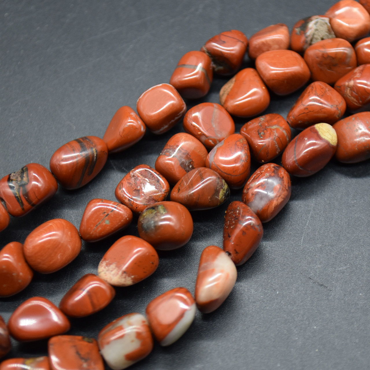 High Quality Grade A Natural Red Jasper Semi-precious Gemstone