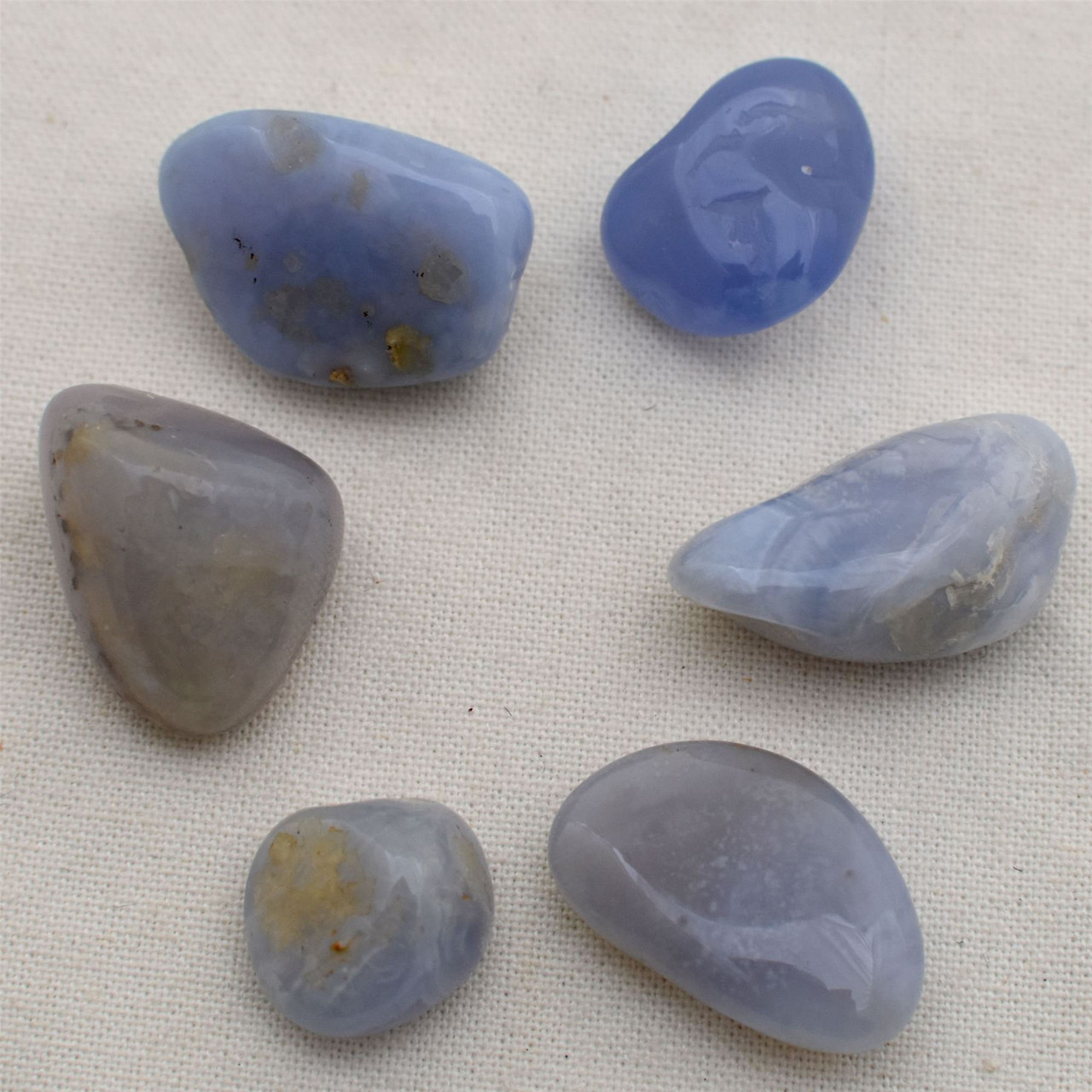 natural blue lace agate