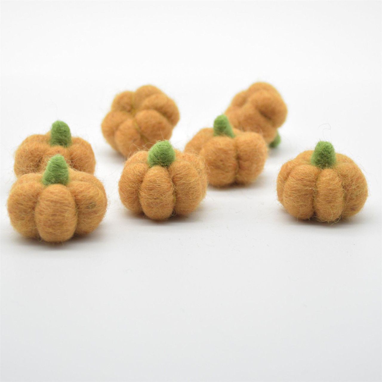 Handmade Wool Felt Pumpkin 5 Count Approx 3 5cm X 2 2 5cm Orientaldirect Co Uk Handmade Wool Felt Pumpkin 5 Count Approx 3 5cm X 2 2 5cm Orientaldirect Co Uk