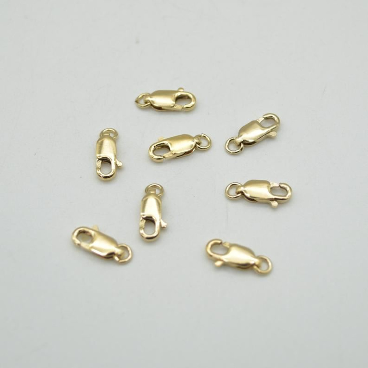 14/20 Yellow Gold-Filled Lobster Clasp with Open Ring