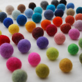 1.5cm Felt Balls