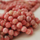 Rhodochrosite Beads