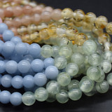 2mm Large Hole Gemstone Beads
