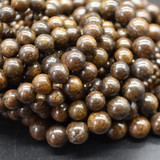 Bronzite Beads