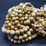Picture Jasper Beads
