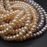 Pearl Rondelle Beads