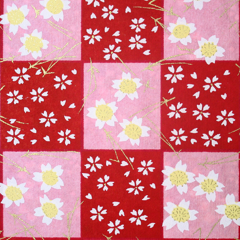 Japanese Handcrafted Yuzen Washi Chiyogami Origami Paper Large sheet