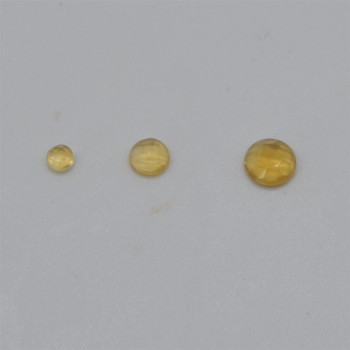 Grade AA Natural Citrine Semi-precious Gemstone Rose Cut Round Cabochon - 4mm, 6mm, 8mm sizes Grade AA Natural Citrine Semi-precious Gemstone Rose Cut Round Cabochon - 4mm, 6mm, 8mm sizes