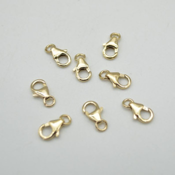 14K Gold Filled Findings - Gold Filled Medium Trigger Clasp With Open Ring - 6mm x 10mm - 1 or 5 Count - Made in Italy 14K Gold Filled Findings - Gold Filled Medium Trigger Clasp With Open Ring - 6mm x 10mm - 1 or 5 Count - Made in Italy