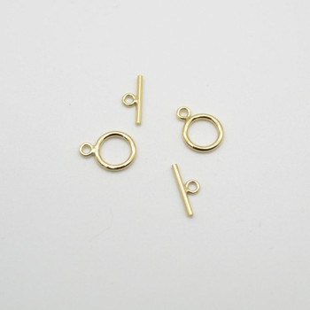 14K Gold Filled Findings - Gold Filled Ring Toggle Set - 9mm Ring - 1 Count - Made in USA 14K Gold Filled Findings - Gold Filled Ring Toggle Set - 9mm Ring - 1 Count - Made in USA