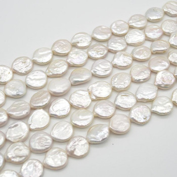 High Quality Grade A Natural White Freshwater Irregular Raindrop / Teardrop Pearl Beads - Iridescent Rainbow Hue - 15mm - 20mm - 15" strand High Quality Grade A Natural White Freshwater Irregular Raindrop / Teardrop Pearl Beads - Iridescent Rainbow Hue - 15mm - 20mm - 15" strand