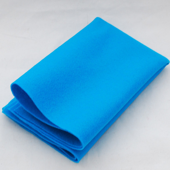 100% Wool Felt Fabric - Approx 1mm Thick - Dark Turquoise