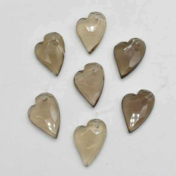 アクセサリー MHT smoky quartz Heart pendant top Smoky Quartz Heart Pendant | Affinityminerals